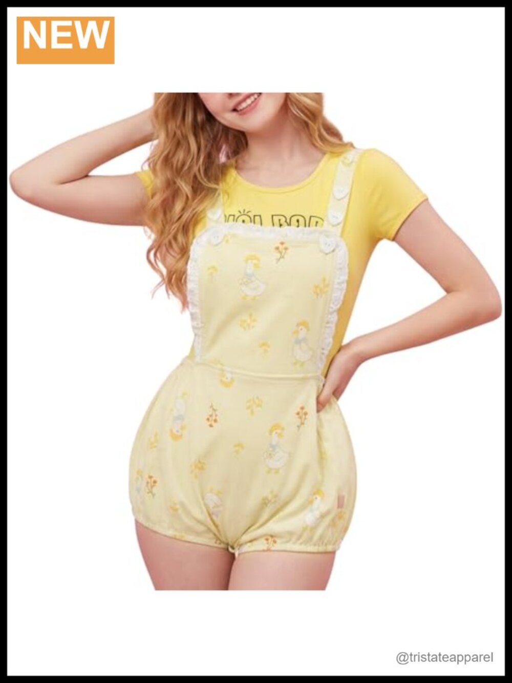 100% Cotton Shortalls Adjustable Straps Crotch Snaps Loungewear
